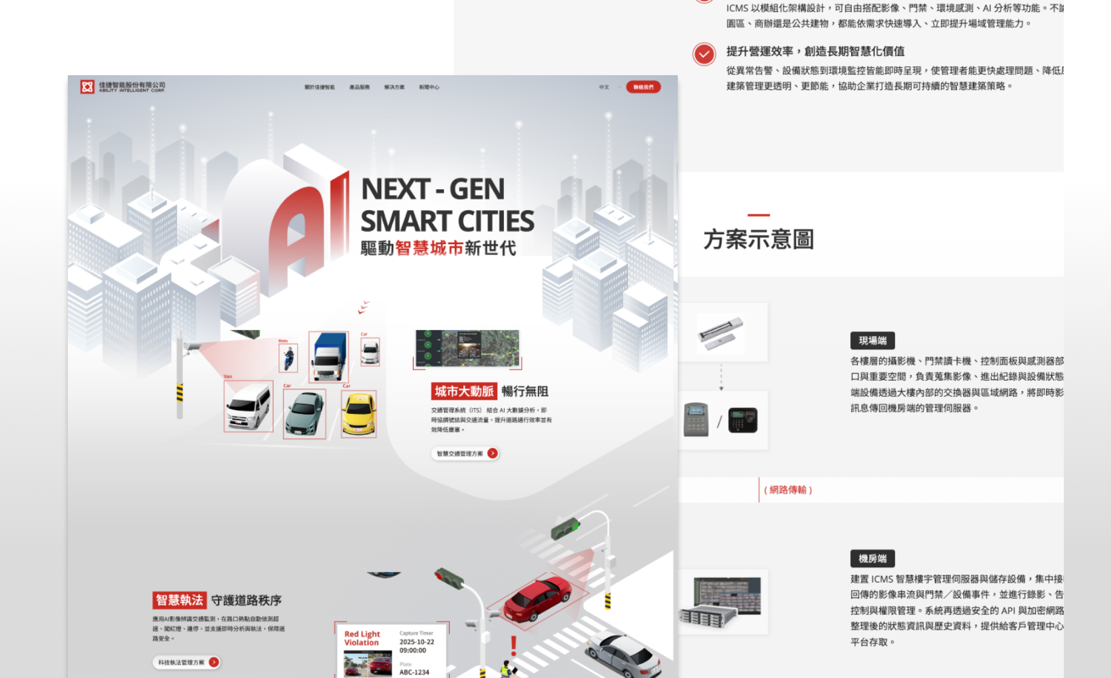 佳捷智能網站建置